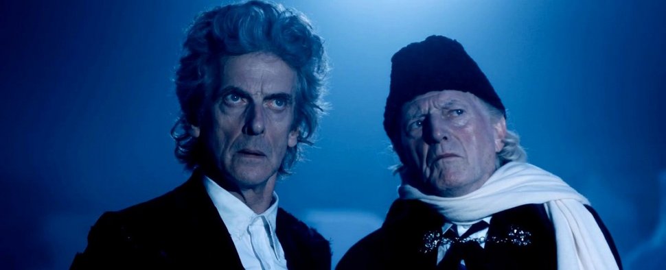 Peter Capaldi und David Bradley in „Doctor Who“ – Bild: BBC