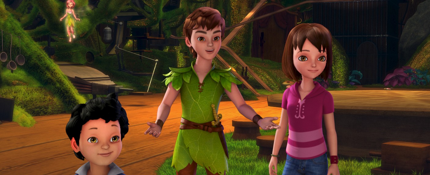 „Peter Pan“ fliegt bald in 3D im KiKa – CGI-Neuauflage ab Juni im Programm – Bild: ZDF/​method Film/​DQ Entertainment