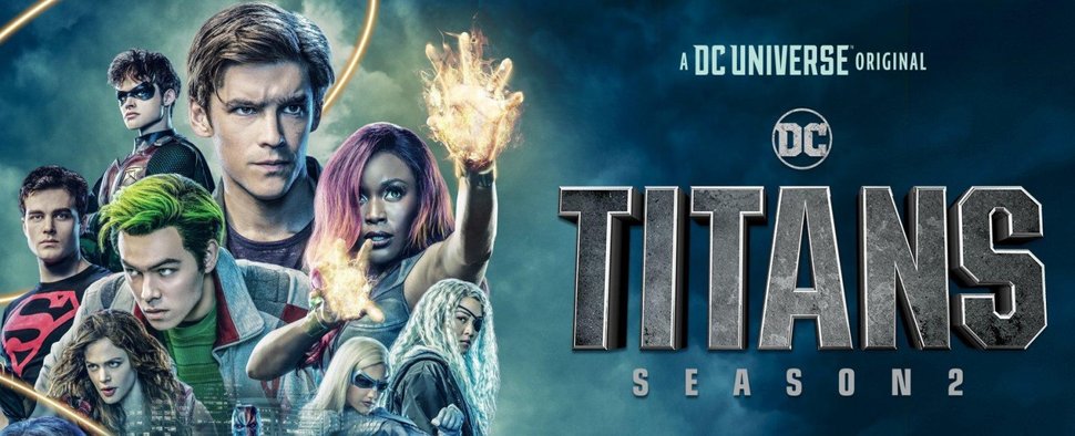 Poster zum US-Start der zweiten Staffel von „Titans“ – Bild: DC Universe
