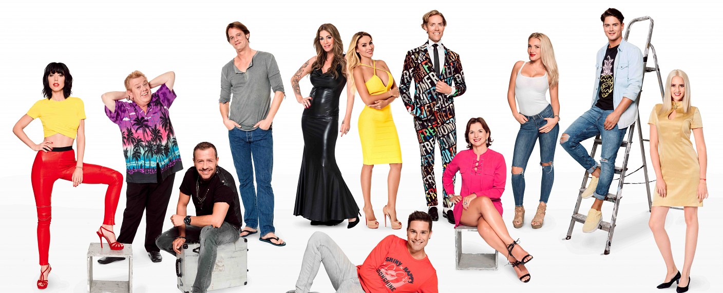 „Promi Big Brother“-Start 2017: Ein Format auf der Suche nach sich selbst – Fünfte Staffel mit neuem Konzept ab heute in Sat.1 – Bild: Sat.1/​Weychardt/​Weber/​Zauritz