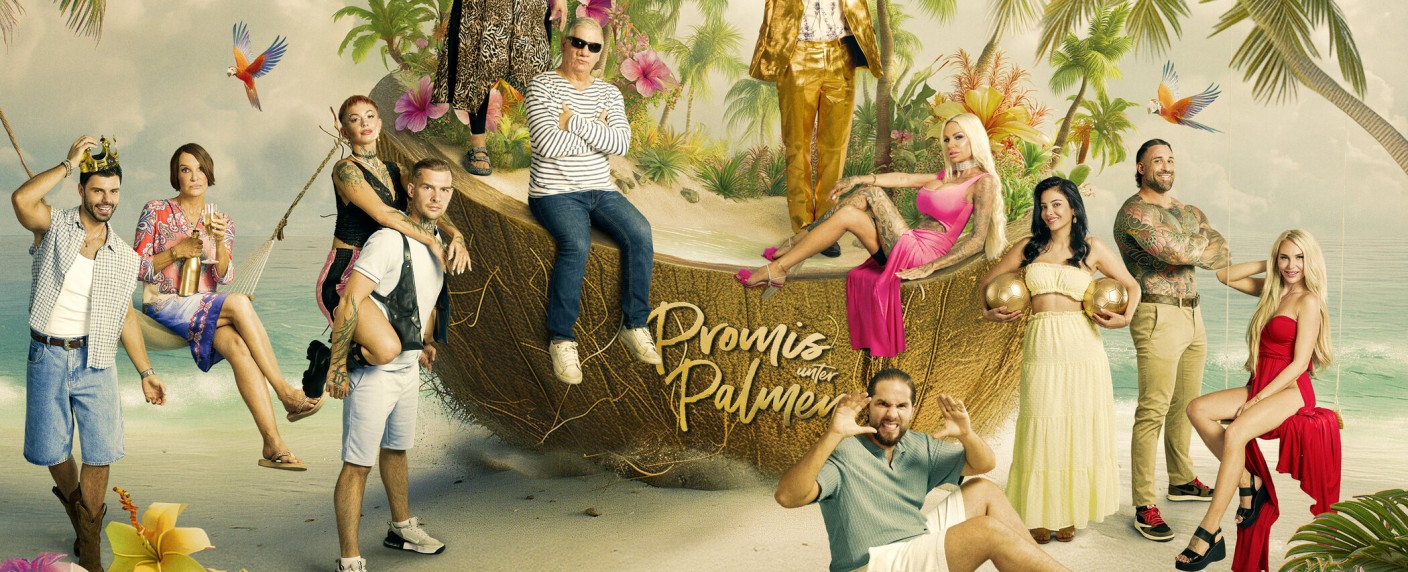 „Promis unter Palmen“: Diese Teilnehmer sind in der vierten Staffel dabei – Sat.1-Realityshow geht im Frühjahr 2026 weiter – Bild: Joyn/​Gerhard Merzeder