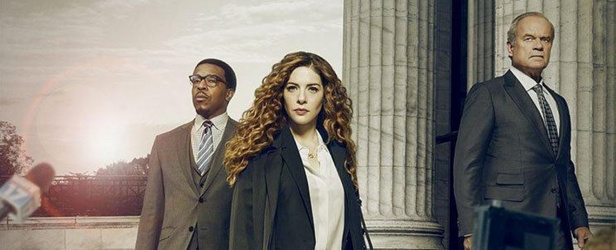 [UPDATE] „Proven Innocent“: Anwaltsdrama mit Kelsey Grammer („Frasier“) bekommt doch keine Deutschlandpremiere – Kurzlebige US-Serie mit Rachelle Lefèvre und Riley Smith – Bild: FOX