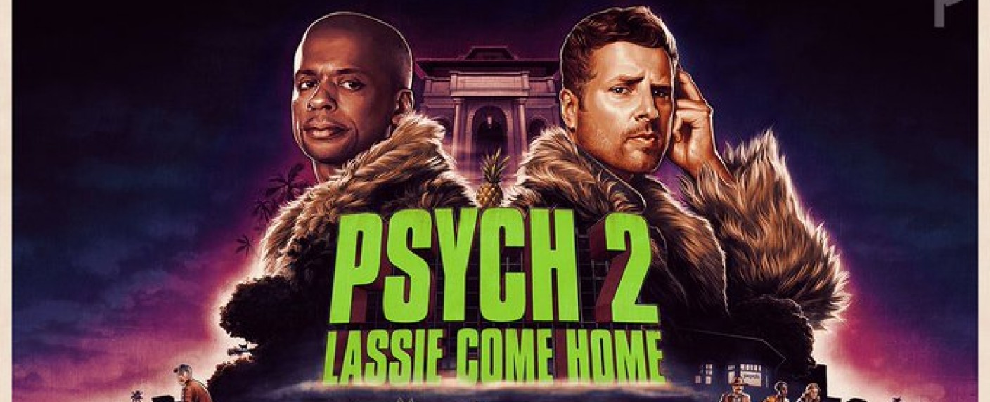 „Psych 2“: Diese Rollen spielen Joel McHale und Sarah Chalke – Handlung des neuen Films trägt Timothy Omundsons Gesundheitszustand Rechnung – Bild: Peacock