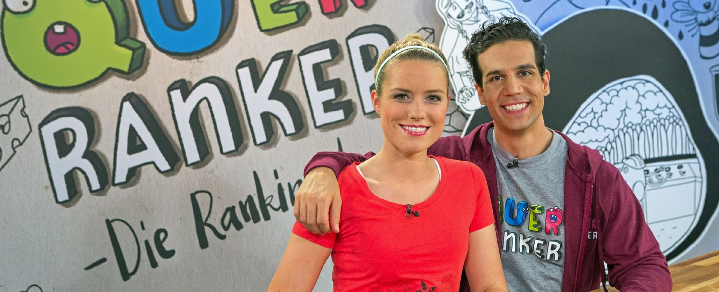 „Querranker“: Super RTL startet erste Rankingshow für Kinder – Vanessa Meisinger und Daniele Rizzo moderieren – Bild: Super RTL/​Jürgen Morgenroth