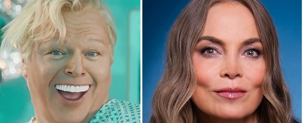 Der „neue“ Stefan Raab und Regina Halmich – Bild: Instagram/therealstefanraab/RTL/Anne Werner