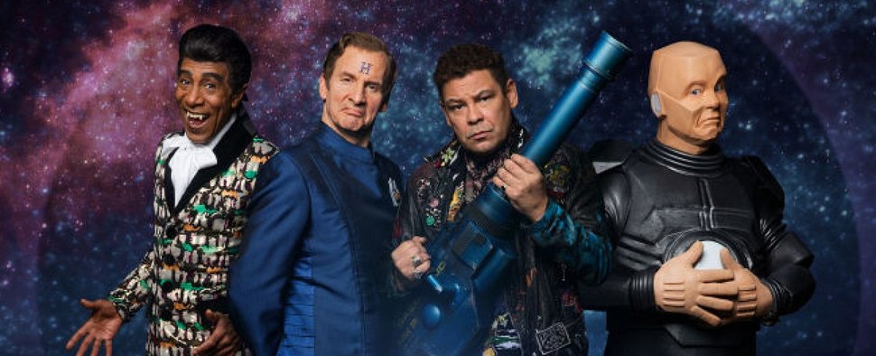 Die Crew der „Red Dwarf“ meldet sich im September zurück – Bild: Dave