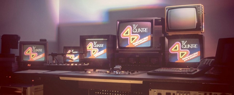 Regieraum von TV Quatre – Bild: TV Quatre