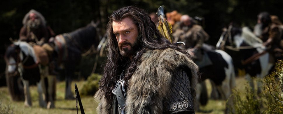 Richard Amitage als Thorin in „Der Hobbit 3“ – Bild: New Line Cinema / Warner Bros.