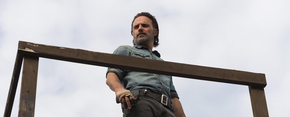 Rick (Andrew Lincoln) im Finale der siebten Staffel von „The Walking Dead“ – Bild: Gene Page/AMC