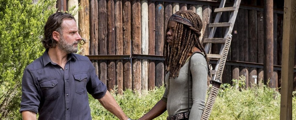 Rick (Andrew Lincoln) und Michonne (Danai Gurira) in „The Walking Dead“ – Bild: Gene Page/AMC