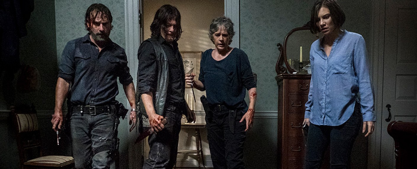 „The Walking Dead“: „Der Weg der Toten“ sorgt für Chaos (Orig.: „Do Not Send Us Astray“) – Review – Unser Recap zur dreizehnten Folge (8x13) der Zombieserie – Bild: AMC/​Gene Page