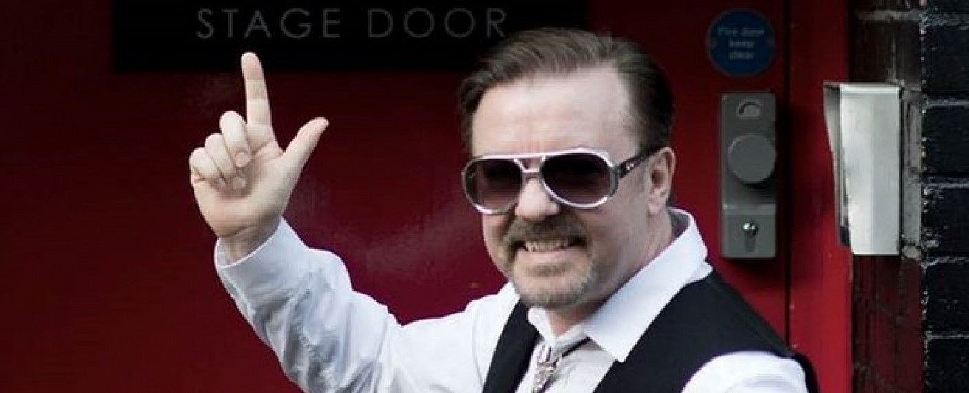 Ricky Gervais nimmt seine „The Office“-Rolle im Kino wieder auf – David Brent tourt als erfolgloser Rock-Musiker – Bild: BBC