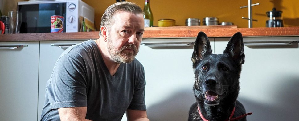 Ricky Gervais als Witwer in „After Life“ – Bild: Neeflix/Natalie Seery