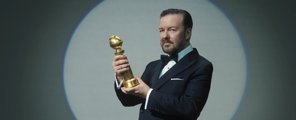 Ricky Gervais moderiert die 77. Golden Globe Awards – Bild: Todd Antony/NBC