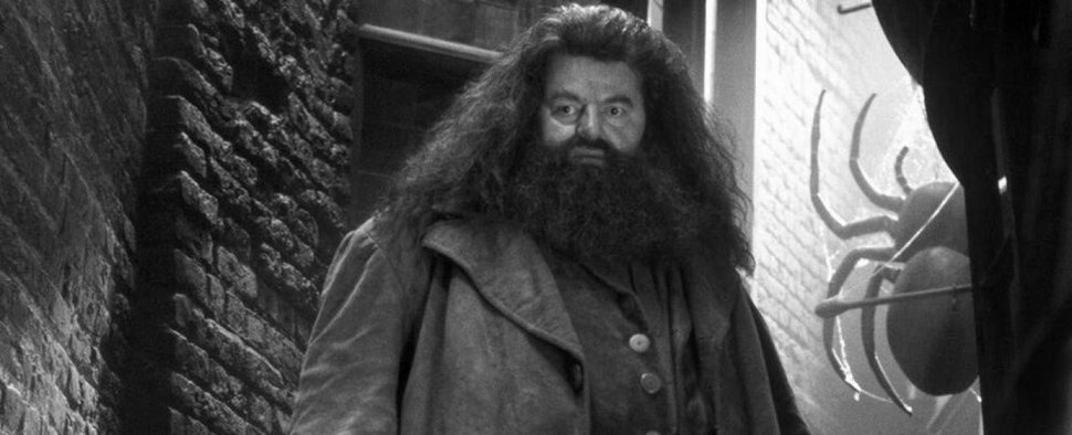 Robbie Coltrane als Rubeus Hagrid in den „Harry Potter“-Filmen – Bild: Warner Bros.