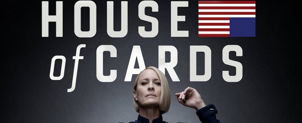 Robin Wright auf dem Präsidentenstuhl in „House of Cards“ – Bild: Netflix