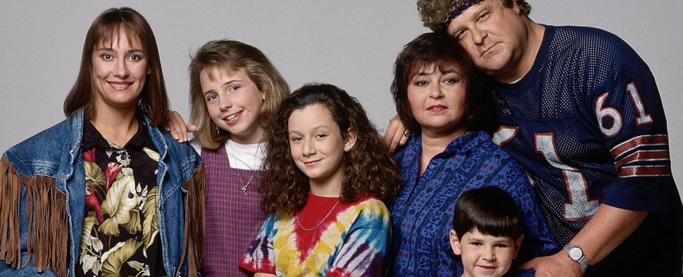 Der Cast von „Roseanne“ damals … – Bild: ABC