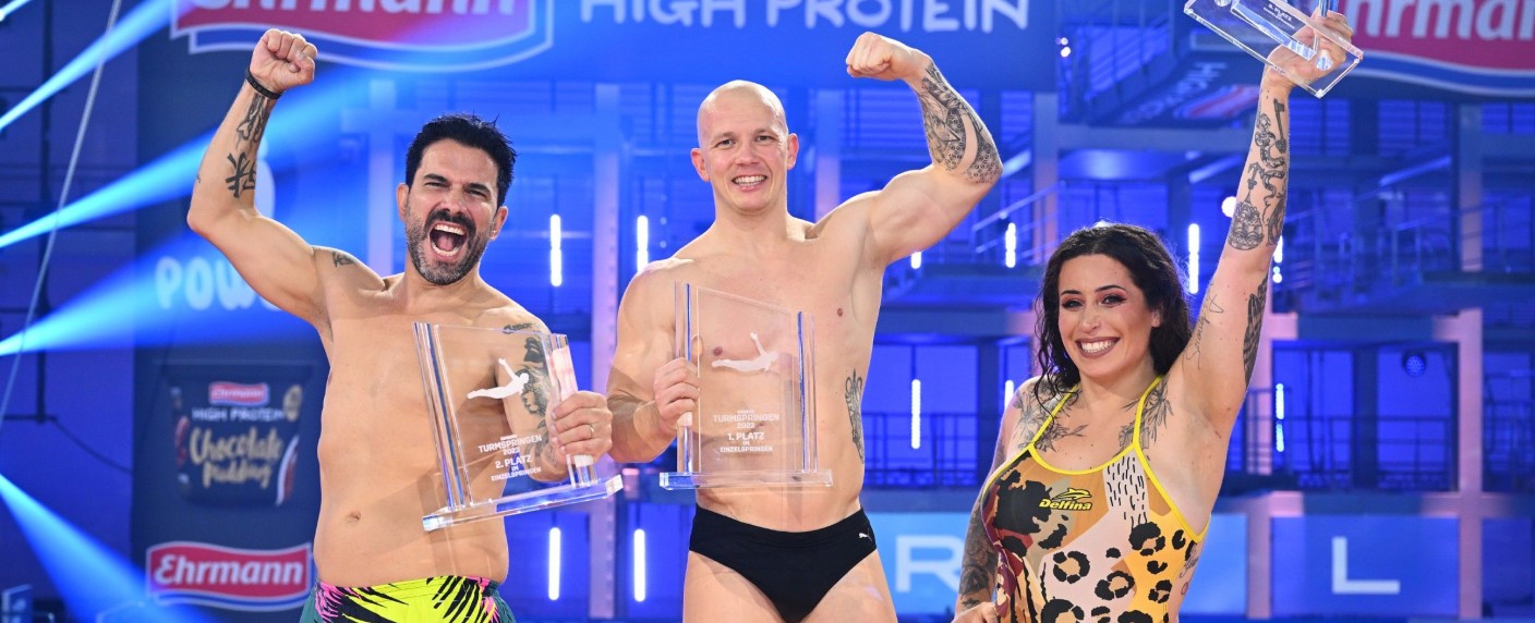 Quoten: „RTL Turmspringen“, „Fastnacht in Franken“ und „heute-show“ bärenstark – „Der Staatsanwalt“ siegt trotz Verlusten, neuer Tiefstwert für „Mein Mann kann“ – Bild: RTL/​Willi Weber