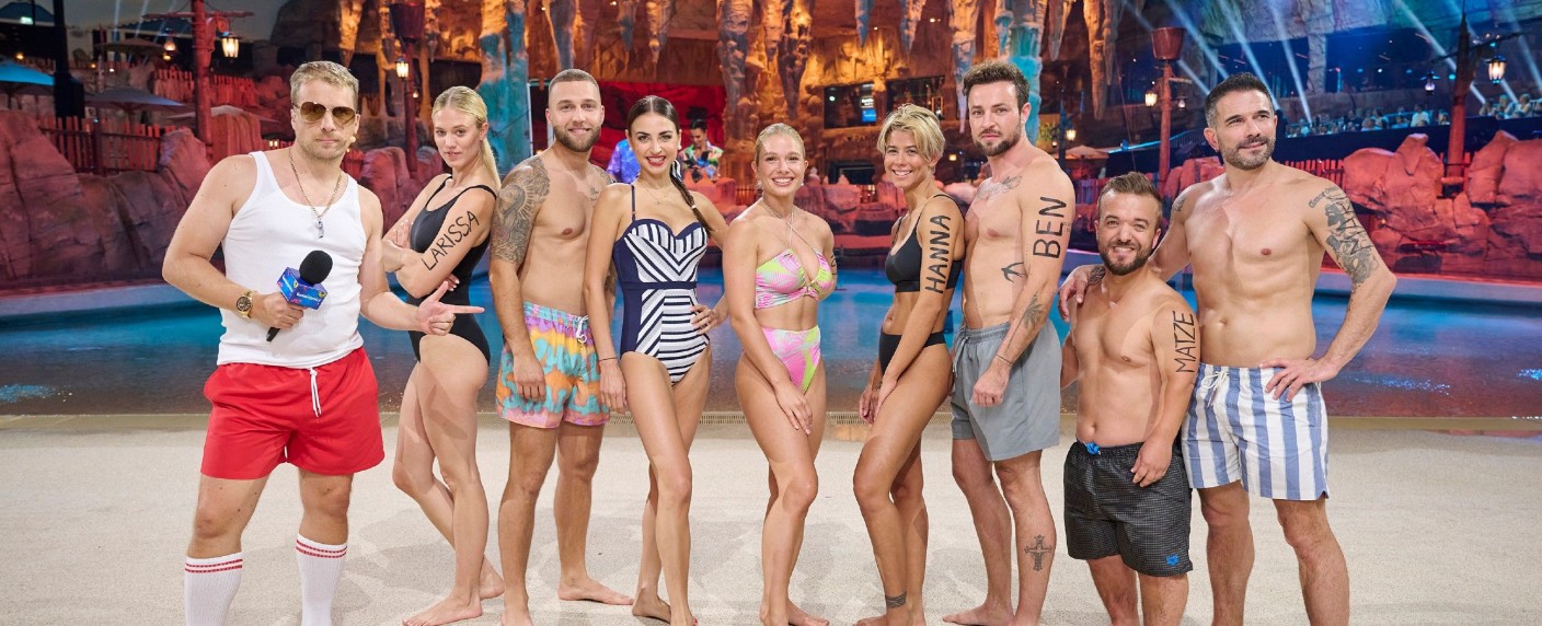 [UPDATE] Die „RTL Wasserspiele“: Wann machen sich die Promis nass? – Laura Wontorra und Jan Köppen moderieren neue sportliche Wettkampf-Show – Bild: RTL/​Markus Hertrich