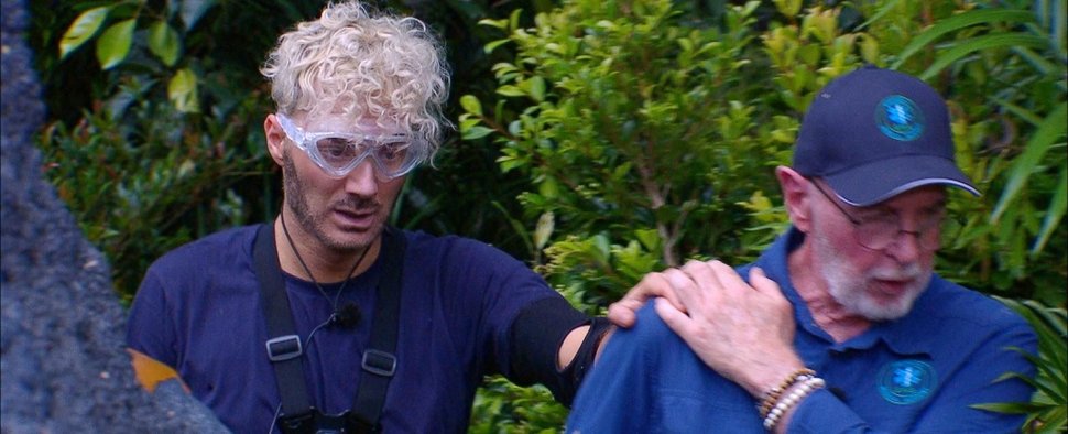 Sam Dylan (l.) und Dr. Bob in der aktuellen Staffel des Dschungelcamps – Bild: RTL