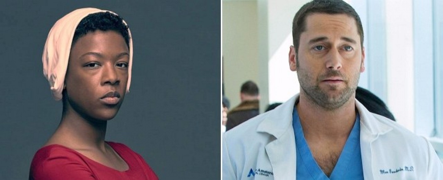 Samira Wiley und Ryan Eggold präsentieren Emmy-Nominierungen – 70. Emmy Awards werfen Schatten voraus – Bild: Hulu/​NBC