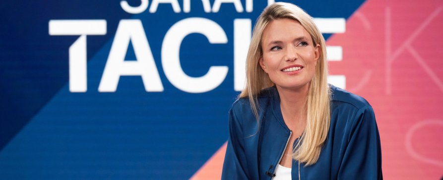 „Sarah Tacke“: Talkshow-Debüt widmet sich Kampf gegen islamistischem Terrorismus – Neuer Polittalk als Sommervertretung für „Maybrit Illner“ – Bild: ZDF/Jule Roehr „Sarah Tacke“: Talkshow-Debüt widmet sich Kampf gegen islamistischem Terrorismus – Neuer Polittalk als Sommervertretung für „Maybrit Illner“ – Bild: ZDF/Jule Roehr