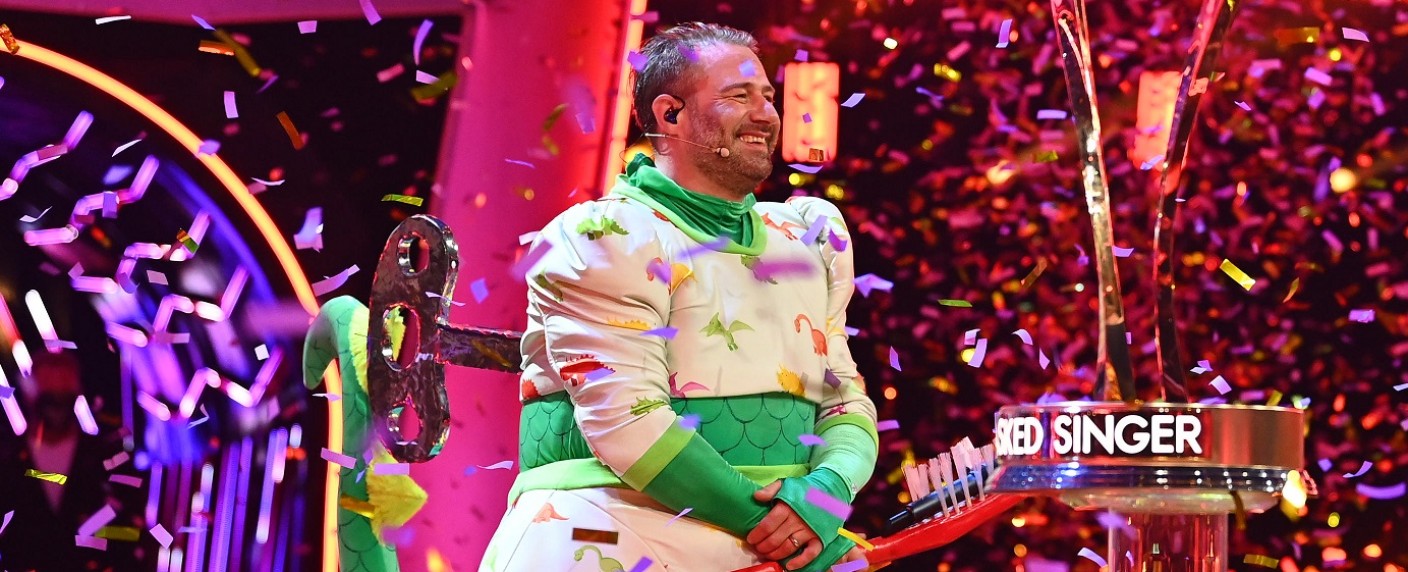 „The Masked Singer“-Gewinner Sasha: „In der Form habe ich noch nie gearbeitet“ – Interviews mit Sasha, Cassandra Steen, Ross Antony und Thomas Anders – Bild: ProSieben/​Willi Weber