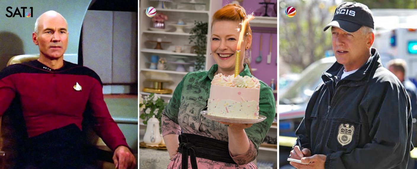 40 Jahre Sat.1: Mit „Raumschiff Enterprise“ beginnt Hassliebe – Erinnerungen an bessere Zeiten trösten über Probleme – Bild: Warner Bros. Discovery; Sat.1 /​ Claudius Pflug; CBS