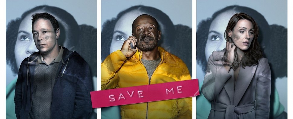 Die Hauptdarsteller von „Save Me“: Stephen Graham, Lennie James und Suranne Jones – Bild: Sky