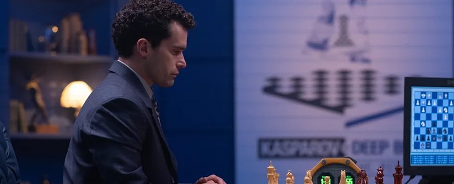 „Rematch“: Historisches Drama zeigt legendäre Schachpartie Kasparov vs. Computer – arte zeigt Miniserie über den ersten Einsatz eines Schachcomputers als TV-Premiere – Bild: arte