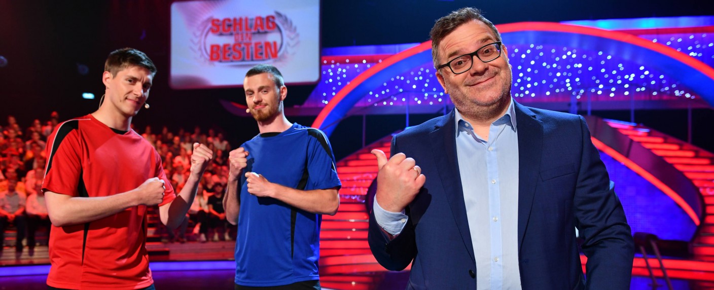 „Schlag den Besten“: Diese beiden Herausforderer wollen der Beste werden – Neue ProSieben-Show startet nach „The Masked Singer“-Finale – Bild: ProSieben/​Willi Weber