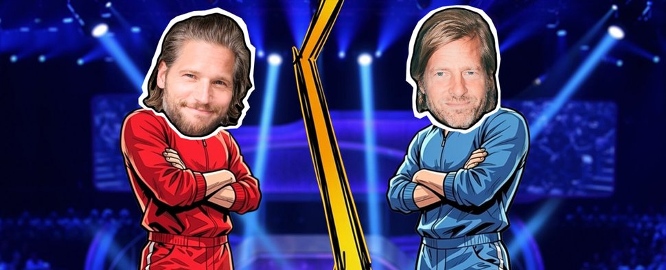 „Schlag den Star“ am 11. April 2026: Sebastian Ströbel (l.) gegen Henning Baum – Bild: Joyn/Becker Films