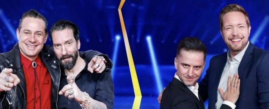 „Schlag den Star“: Duo-Duell zwischen Comedians und Musikern – The BossHoss gegen Bastian Bielendorfer und Özcan Cosar – Bild: Brainpool