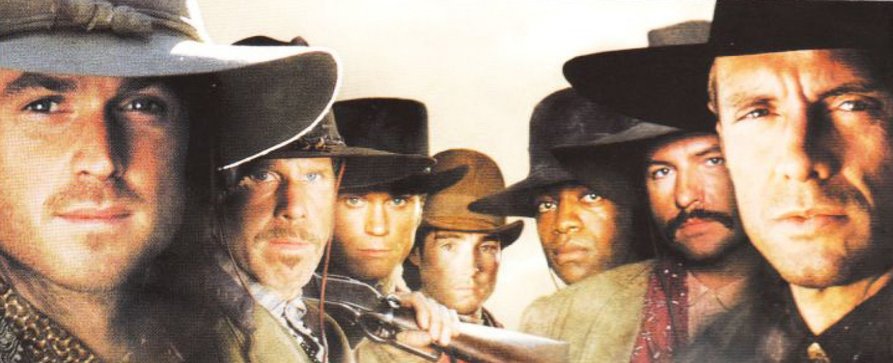„Die glorreichen Sieben“: Tele 5 wiederholt Westernserie aus den 90ern – Michael Biehn („Terminator“) und Ron Perlman („Hellboy“) als Revolverhelden – Bild: CBS
