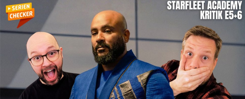 Serienchecker-Ausgabe 40 mit Michael und Chris und einem alten Bekannten aus „Deep Space 9“ – Bild: fernsehserien.de