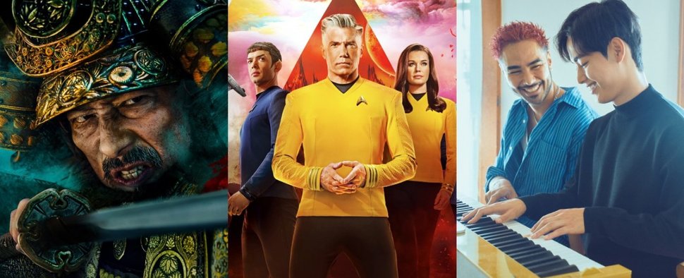 Die diesjährigen Lieblingsserien der Redaktion – Bild: Disney/FX; 2023 CBS Studios Inc.; 2024 Netflix, Inc.