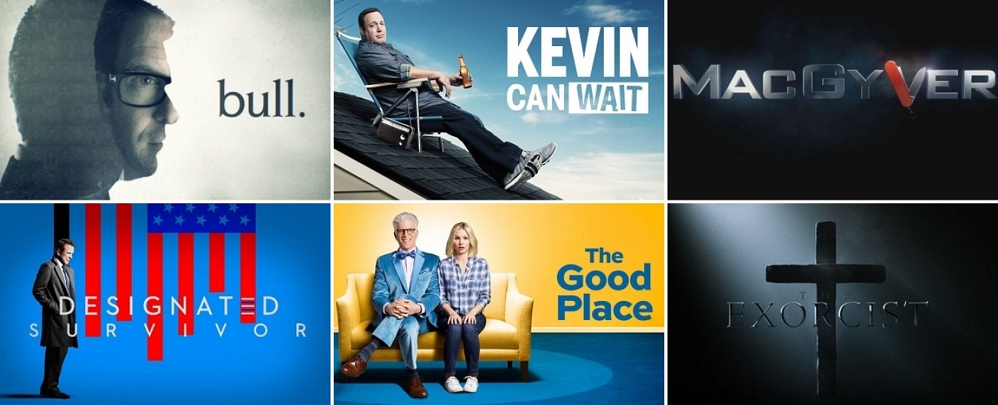 TV-Kritiken zur US-Season 2016/​17 – US-Season 2016/​2017: Ein kurzer Blick auf die neuen US-Serien – von Bernd Krannich – Bild: CBS, ABC, CBS, NBC, CBS, FOX