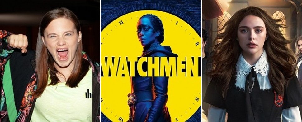Serienstarts im November: „Rampensau“, „Watchmen“ und „Legacies“ – Bild: TVNOW u. Florian Kolmer/ HBO / The CW