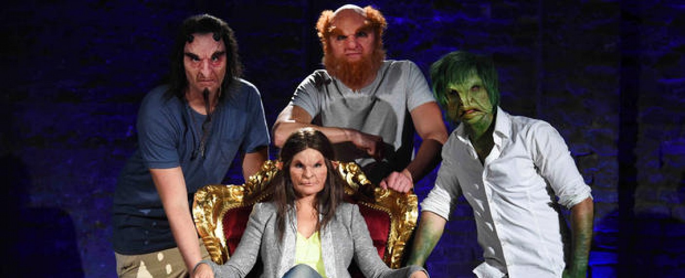„Sexy Beasts“: sixx startet neue Monster-Datingshow im November – Kandidaten lernen sich verkleidet als Hexe oder Alien kennen – Bild: Sixx