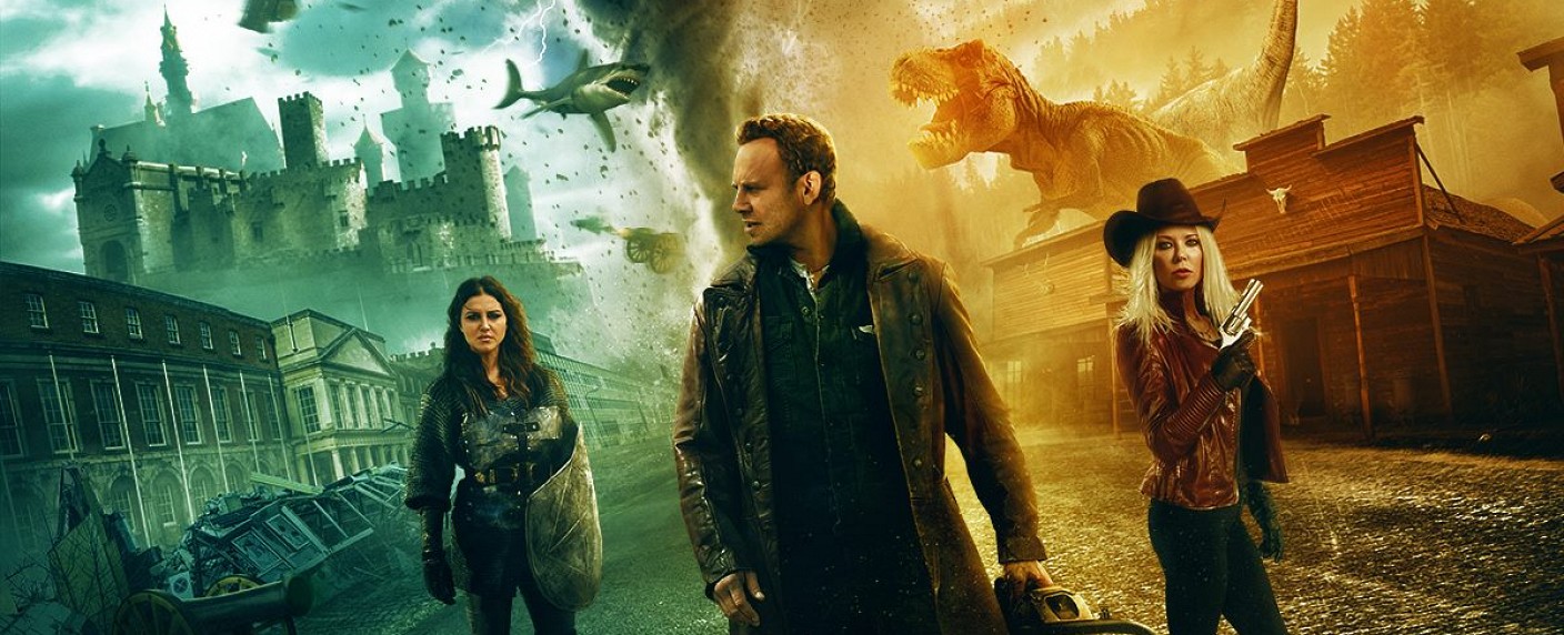 „Sharknado“: Termin und Poster zum abschließenden Teil – Mit „Sharknado 6“ hat das Franchise im August ausgewirbelt – Bild: SYFY Media, LLC