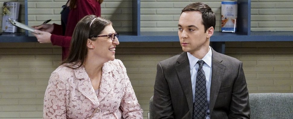 Sheldon (Jim Parsons) und Amy (Mayim Bialik) in „The Big Bang Theory“ – Bild: CBS