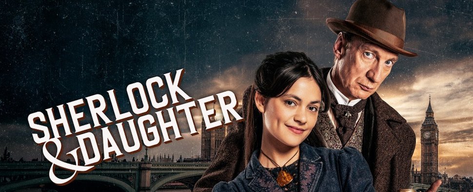 „Sherlock & Daughter“ mit Blu Hunt (l.) und David Thewlis – Bild: WDR/Albion Television Ltd.