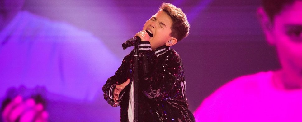 Sieger des Junior Eurovision Song Contests 2022: Lissandro mit „Oh Maman!“ – Bild: Corinne Cumming/EBU