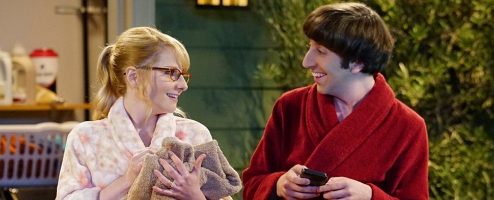 Melissa Rauch und Simon Helberg in „The Big Bang Theory“ – Bild: CBS