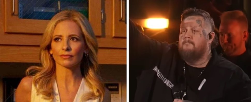 Sitzen bei „Star Search“ in der Jury: Sarah Michelle Gellar und Jelly Roll – Bild: Paramount+/ABC/Screenshot