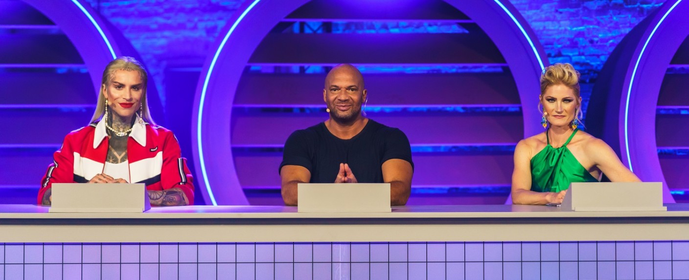 Detlef D! Soost feiert Jury-Comeback bei RTL Zwei – „Queer Eye“-Mitglied und Rollkunstlauf-Meisterin als Experten in „Skate Fever“ – Bild: RTL Zwei/​Marc Bremer