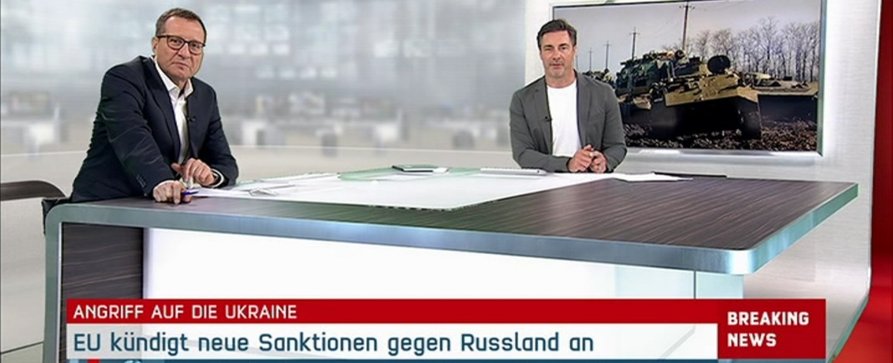 [UPDATE] Nach Russlands Einmarsch in die Ukraine: Umfangreiche Programmänderungen – Zahlreiche Sondersendungen bei ARD, ZDF, RTL und Co. – Bild: RTL/​Screenshot