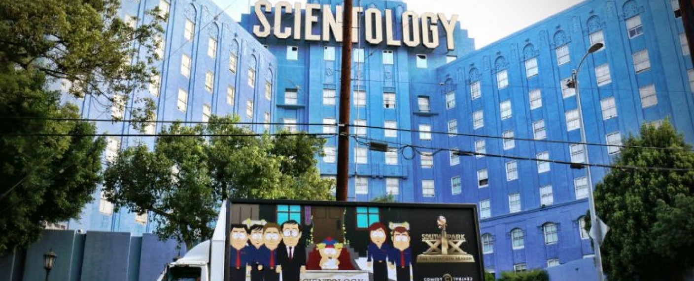 „South Park“ erregt mit Werbekampagne Aufsehen – Leichte Verärgerung bei Scientology und dem Weißen Haus – Bild: Comedy Cnetral