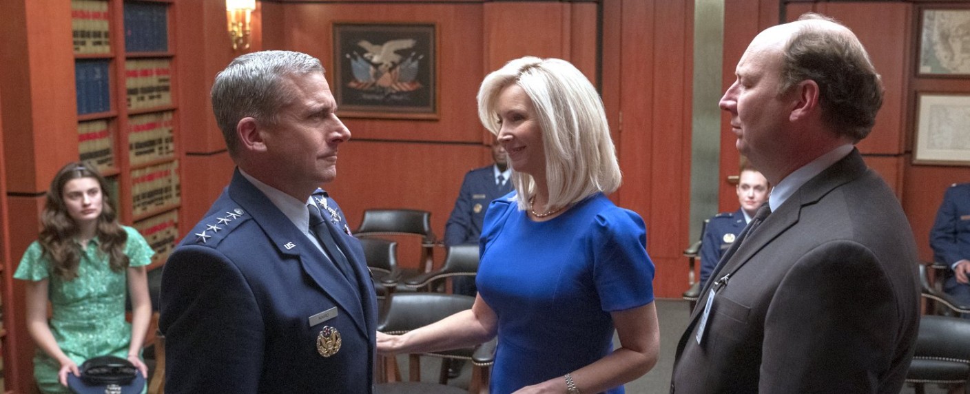 „Space Force“: Erster Trailer für Netflix’ Comedy-Hoffnung mit Steve Carell – „The Office“-Team arbeitet an Militär-Satire – Bild: Aaron Epstein/​Netflix