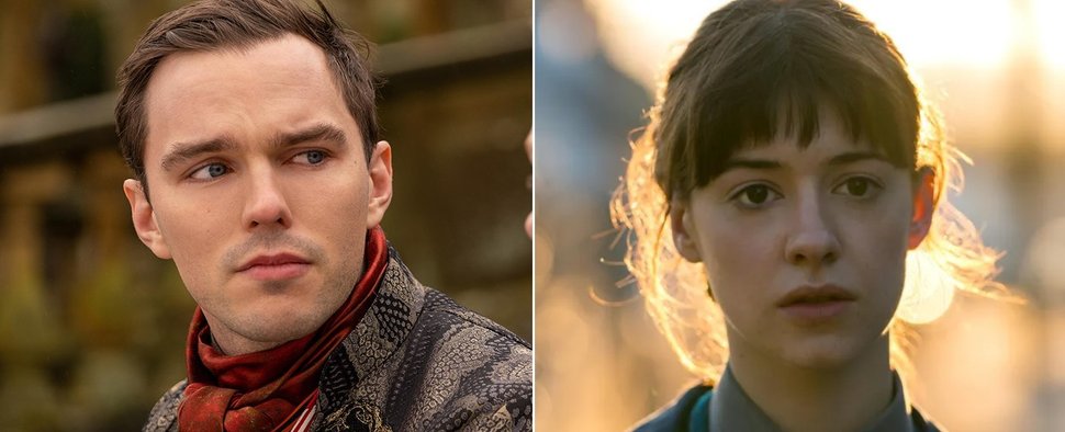 Spielen die Hauptrollen in „Mosquito“: Nicholas Hoult (l.) und Daisy Edgar-Jones (r.) – Bild: Starz/BBC